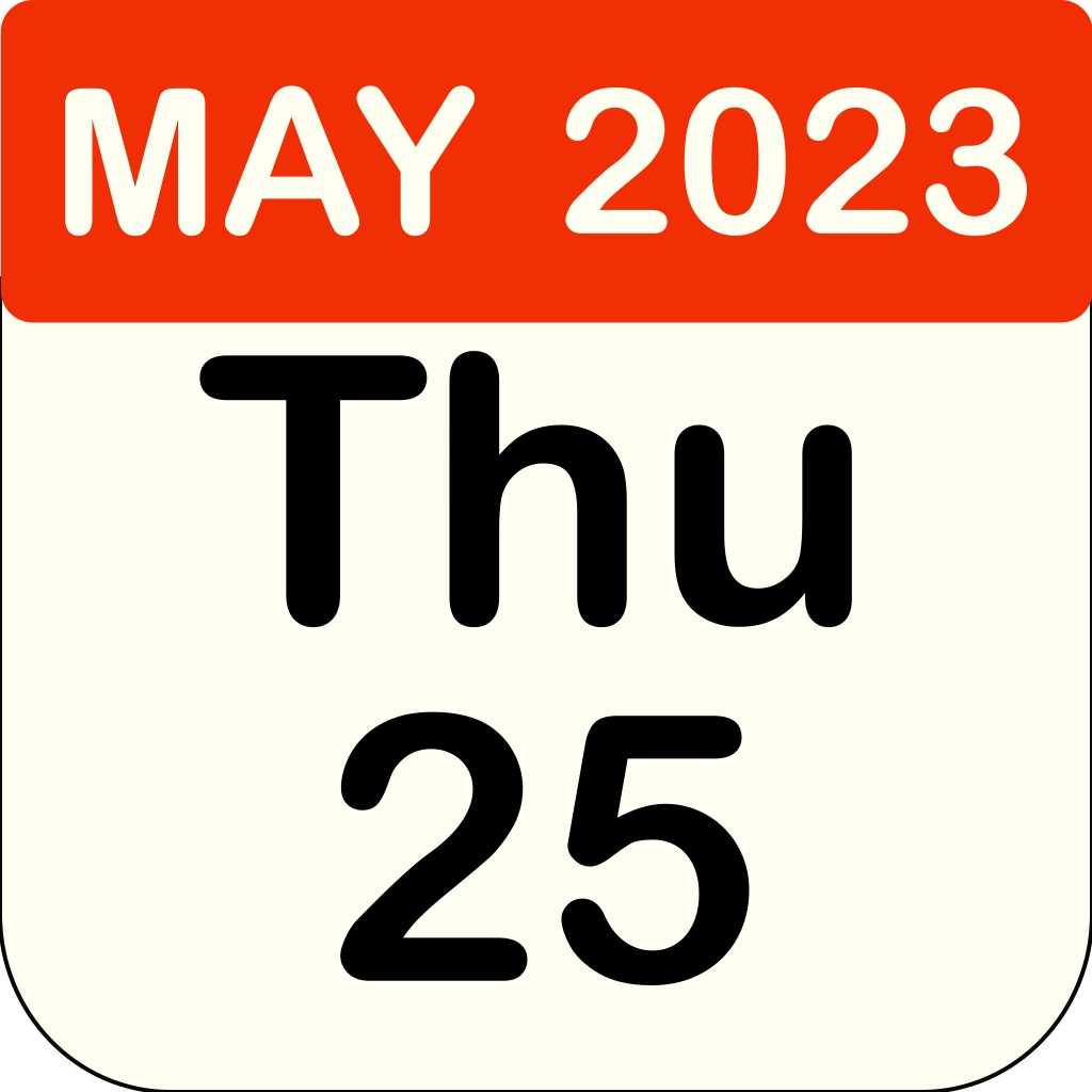 May 2023, Thu 25